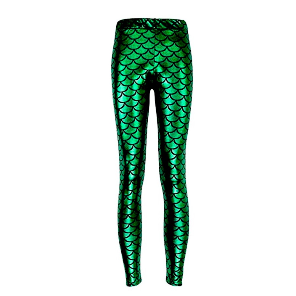 Purple lridesent Fish Scale Leggings & Gloves